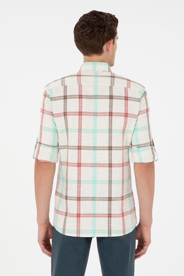 Erkek Taş Uzun Kollu Gömlek - 50290279017