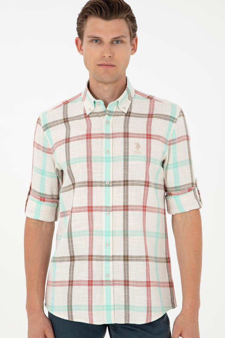 Erkek Taş Uzun Kollu Gömlek - 50290279017