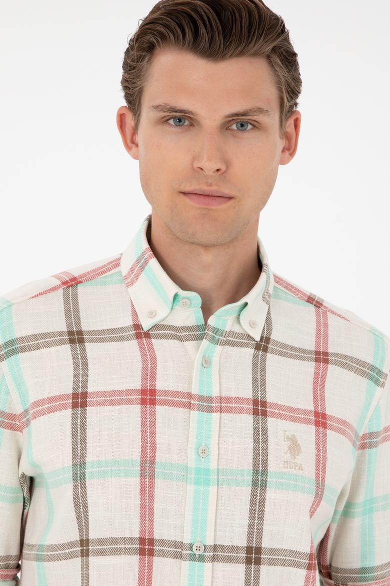 Erkek Taş Uzun Kollu Gömlek - 50290279017