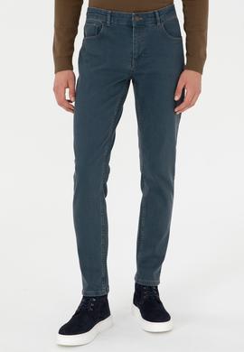 Erkek Gri Slim Fit Jean Pantolon - 50289462030