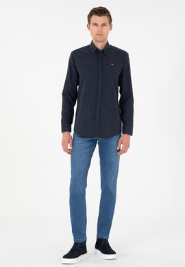 Erkek Mavi Slim Fit Jean Pantolon - 50296862016