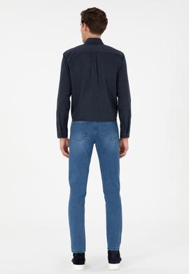 Erkek Mavi Slim Fit Jean Pantolon - 50296862016