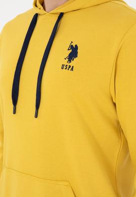 Erkek Sarı Basic Sweatshirt - 50289059197