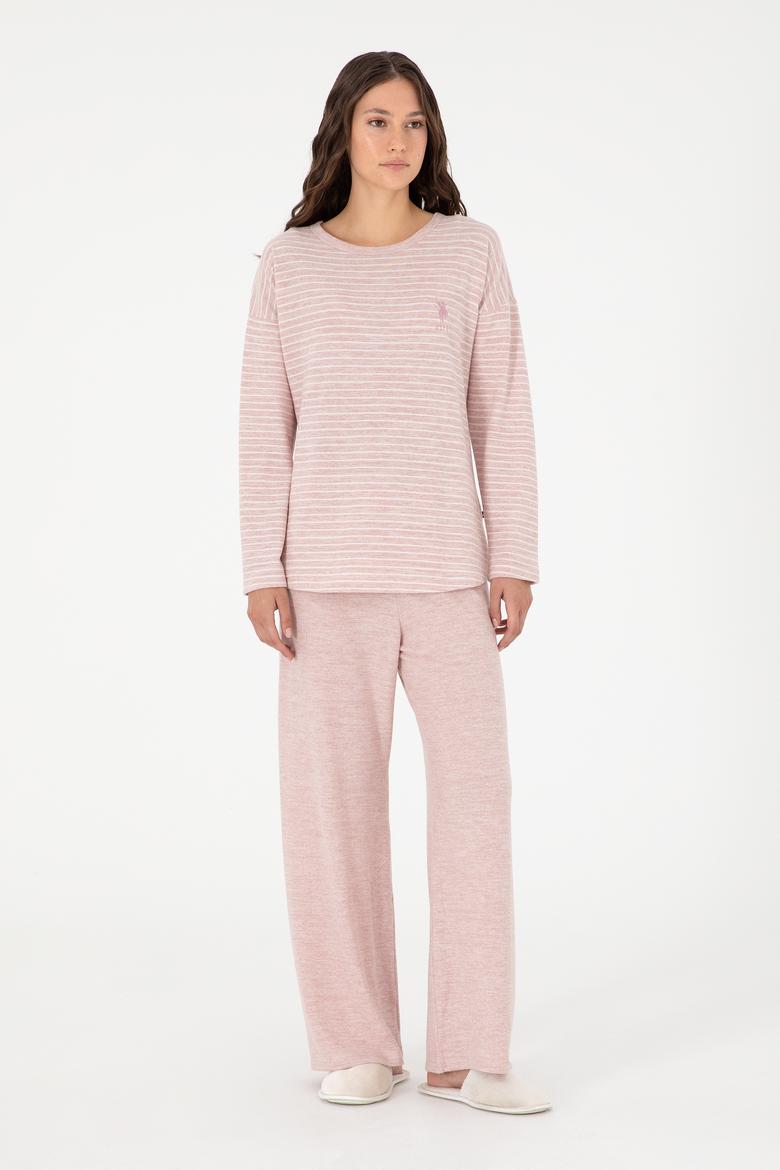 Kadın Pembe Pijama Takımı