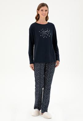 Kadın Lacivert Pijama Takımı - 50303406014