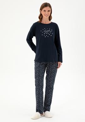 Kadın Lacivert Pijama Takımı - 50303406014