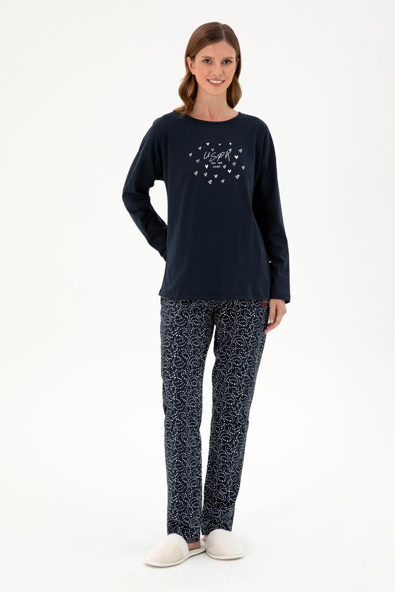 Kadın Lacivert Pijama Takımı - 50303406014