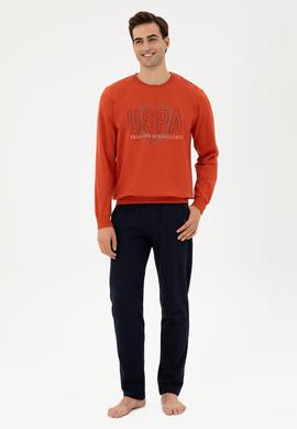 Erkek Turuncu Pijama Takımı - 50301717003