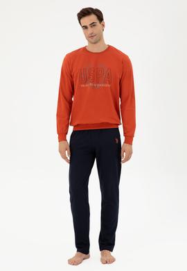 Erkek Turuncu Pijama Takımı - 50301717003