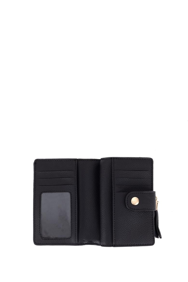 Kadın Siyah Cüzdan - 50295135003