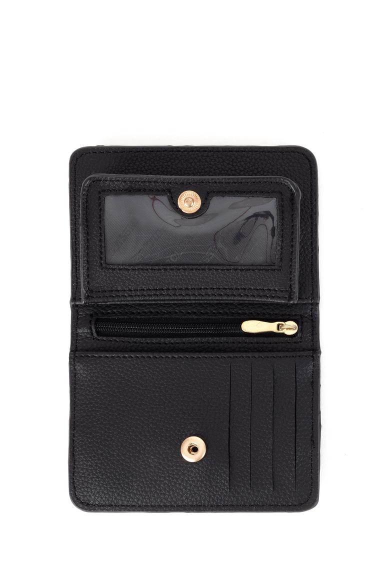 Kadın Siyah Cüzdan - 50296498001