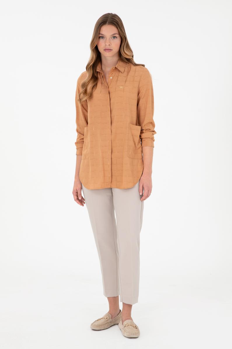 Kadın Taş Kanvas Pantolon