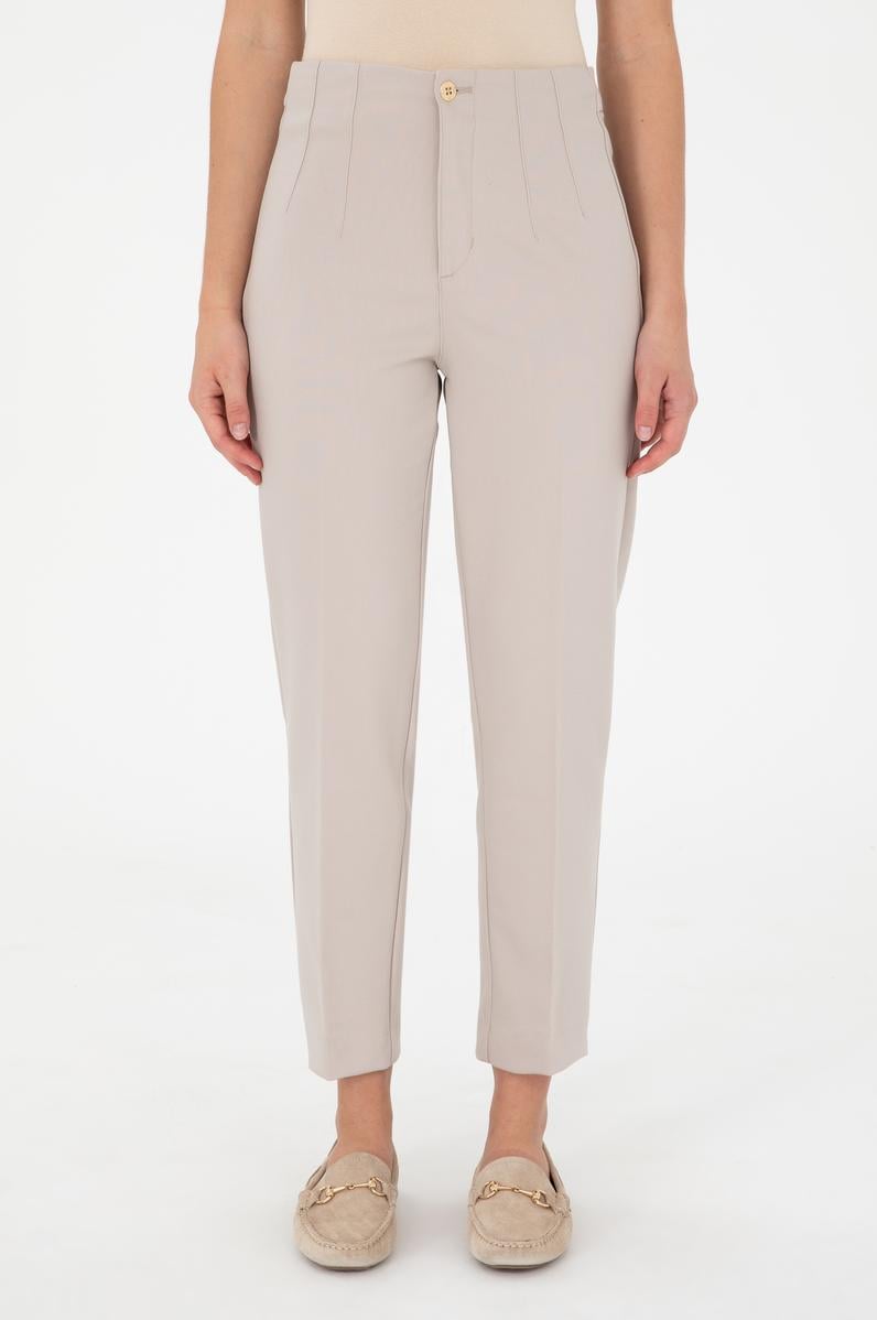 Kadın Taş Kanvas Pantolon