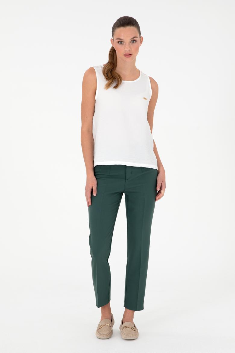 Kadın Ekru Kısa Kollu Gömlek - 50283453003