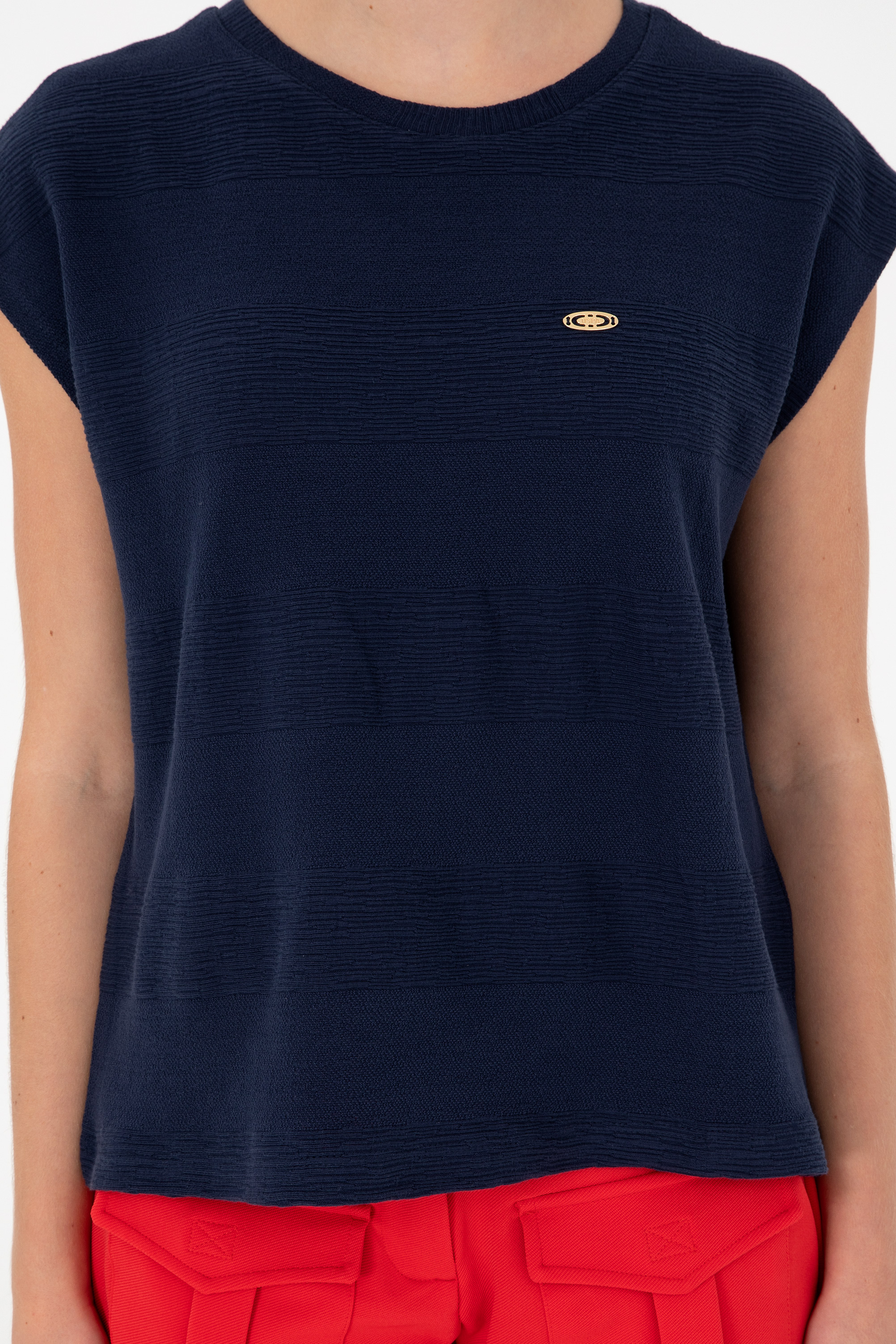 تی شرت Crop Top یقه گرد زنانه یو اس پولو | U.S. Polo Assn. - تصویر 6