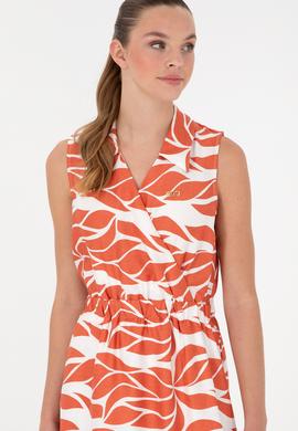 Kadın Pudra Midi Boy Dokuma Elbise - 50289476012