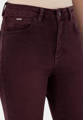 Kadın Bordo Jean Pantolon - 50291029002