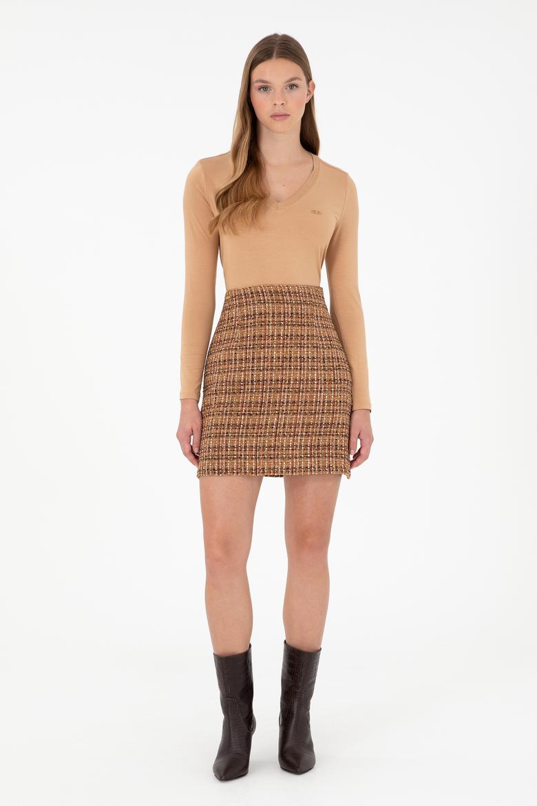 Kadın Coconut Dokuma Etek - 50290930010