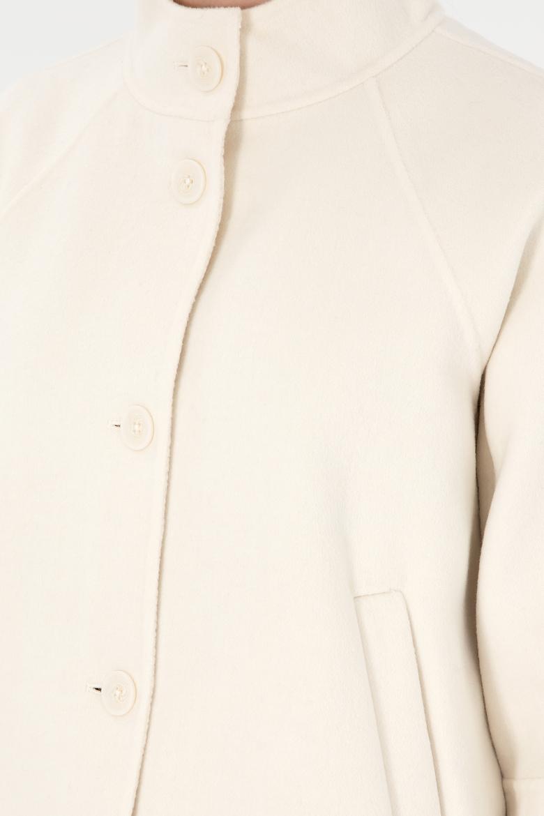 Kadın Krem Kaşe Mont - 50291492023