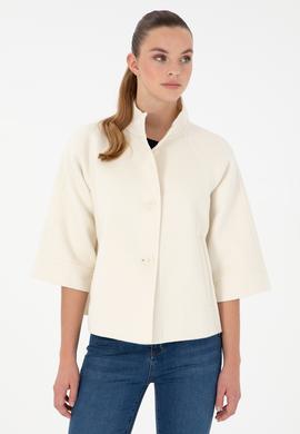 Kadın Krem Kaşe Mont - 50291492023
