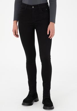 Kadın Siyah Jean Pantolon - 50289341003