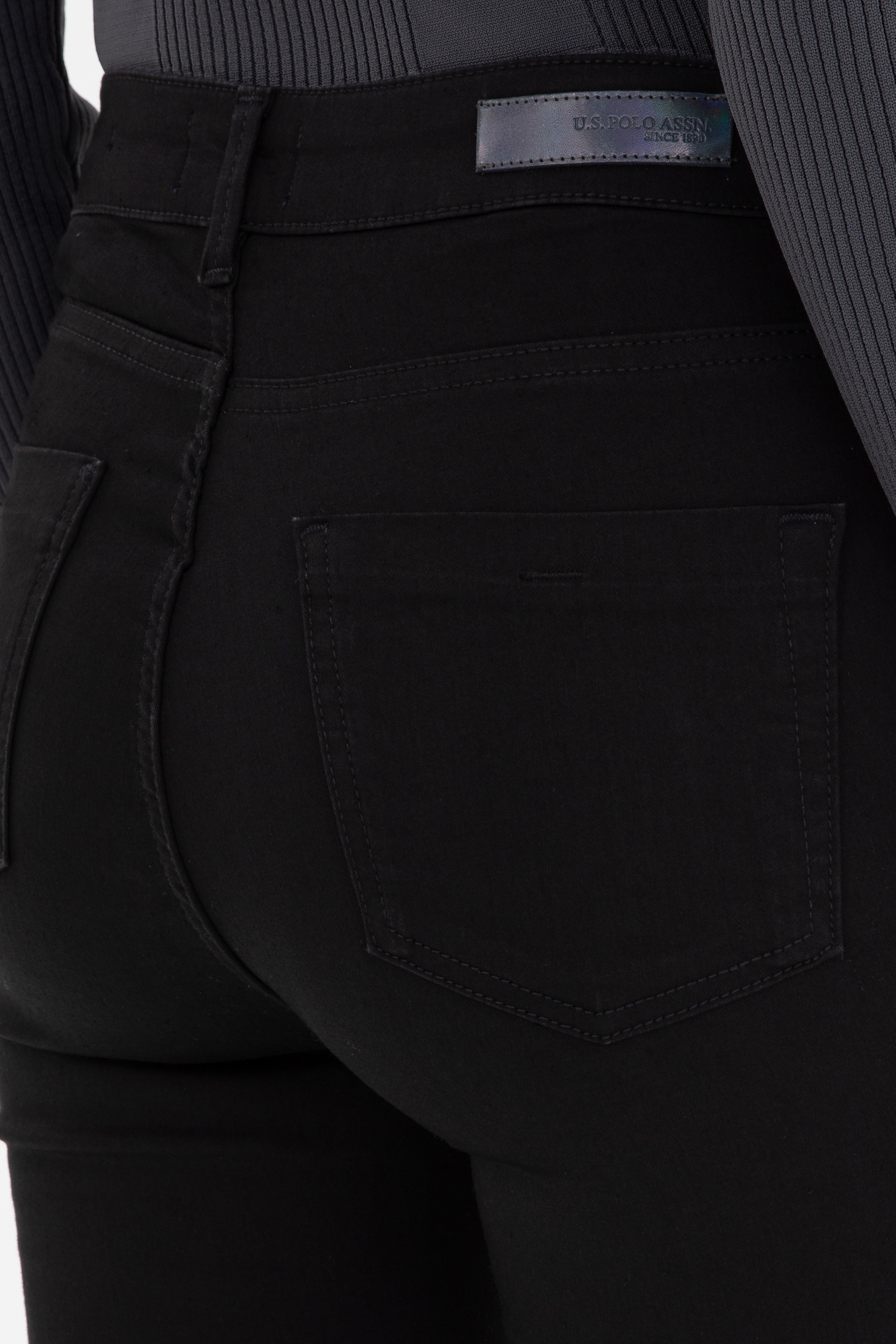 Kadın Siyah Jean Pantolon - Image 6