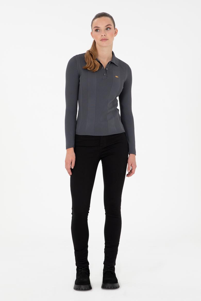 Kadın Siyah Jean Pantolon - 50289341003