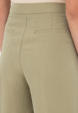 Kadın Açık Haki Kanvas Pantolon - 50290906005