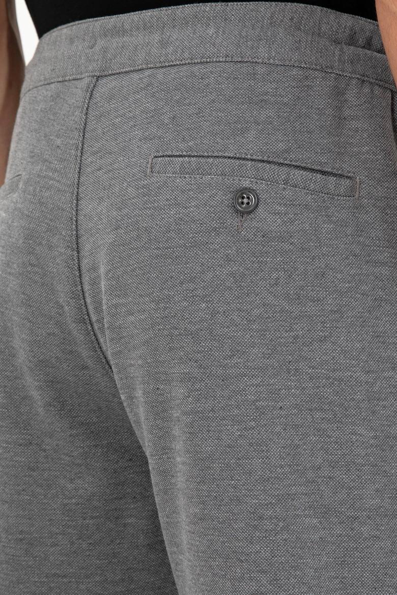 Erkek Açık Gri Kanvas Pantolon - 50297846177