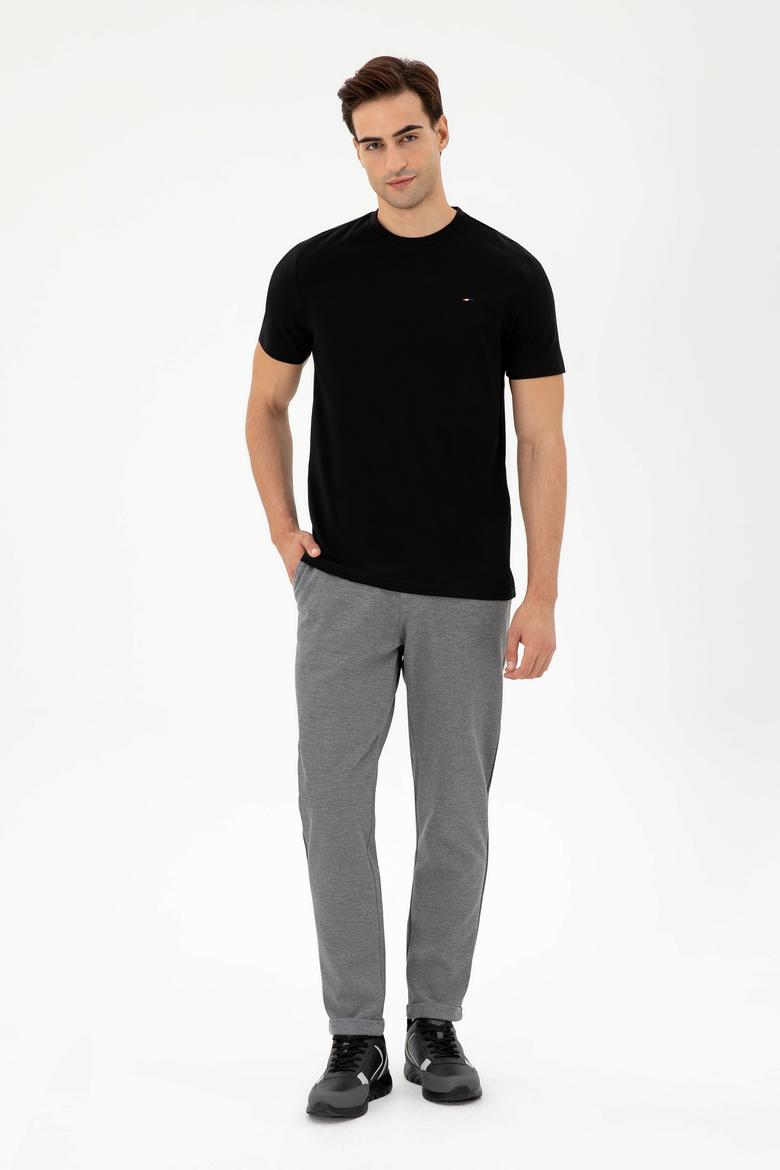 Erkek Açık Gri Kanvas Pantolon - 50297846177