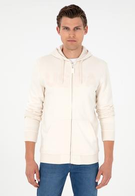 Erkek Krem Örme Hırka - 50289029154