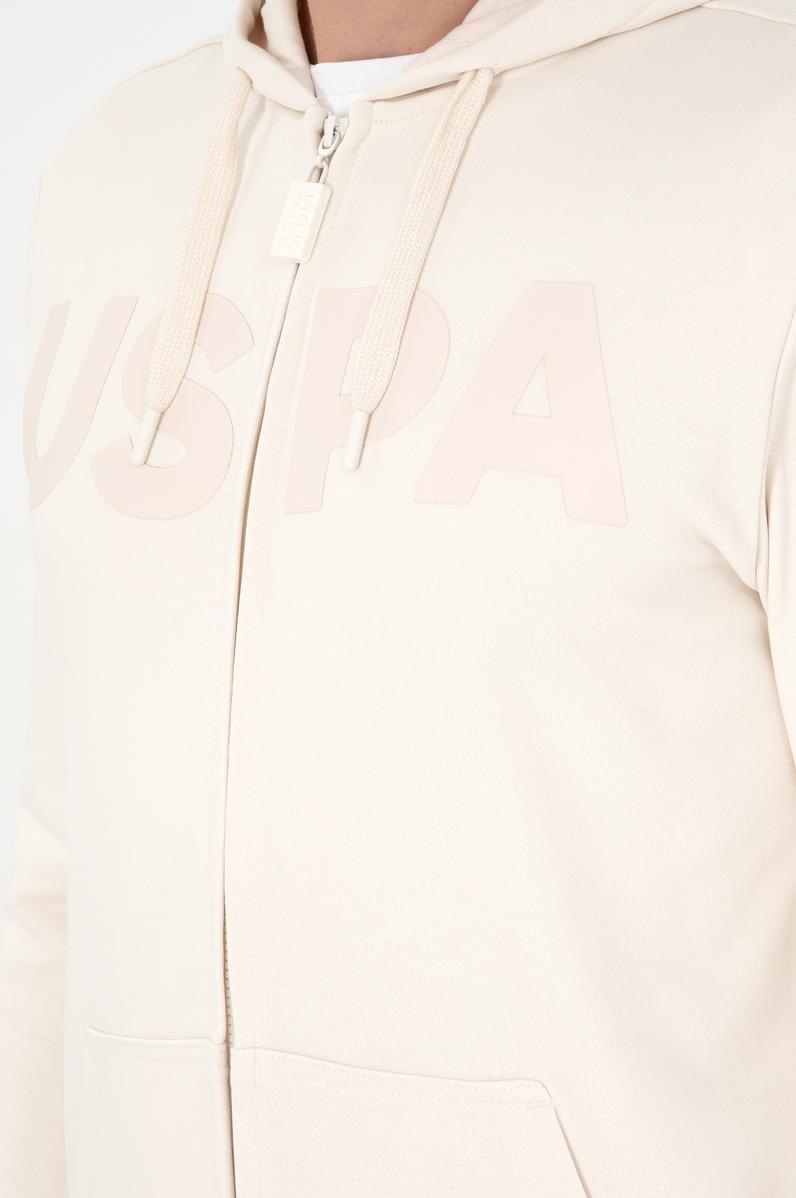 Erkek Krem Örme Hırka