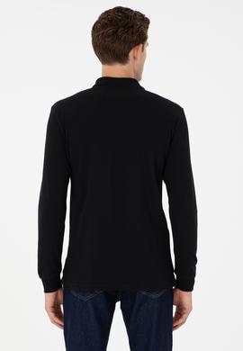 Erkek Siyah Basic Sweatshirt - 50289062066