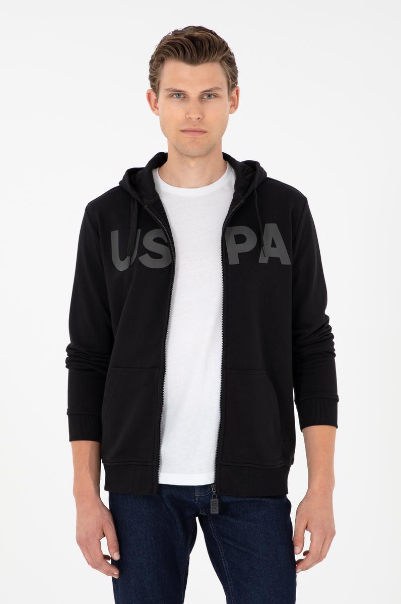 Erkek Siyah Örme Hırka