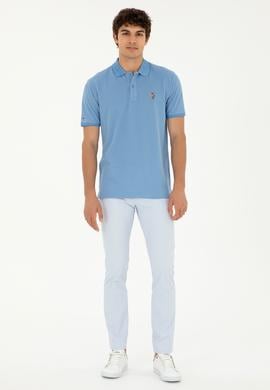 Erkek Açık Mavi Kanvas / Chino Pantolon - 50286305255