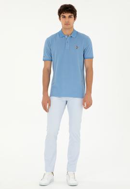 Erkek Açık Mavi Kanvas / Chino Pantolon - 50286305255