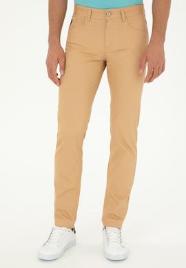 Erkek Camel Kanvas Pantolon - 50286305766