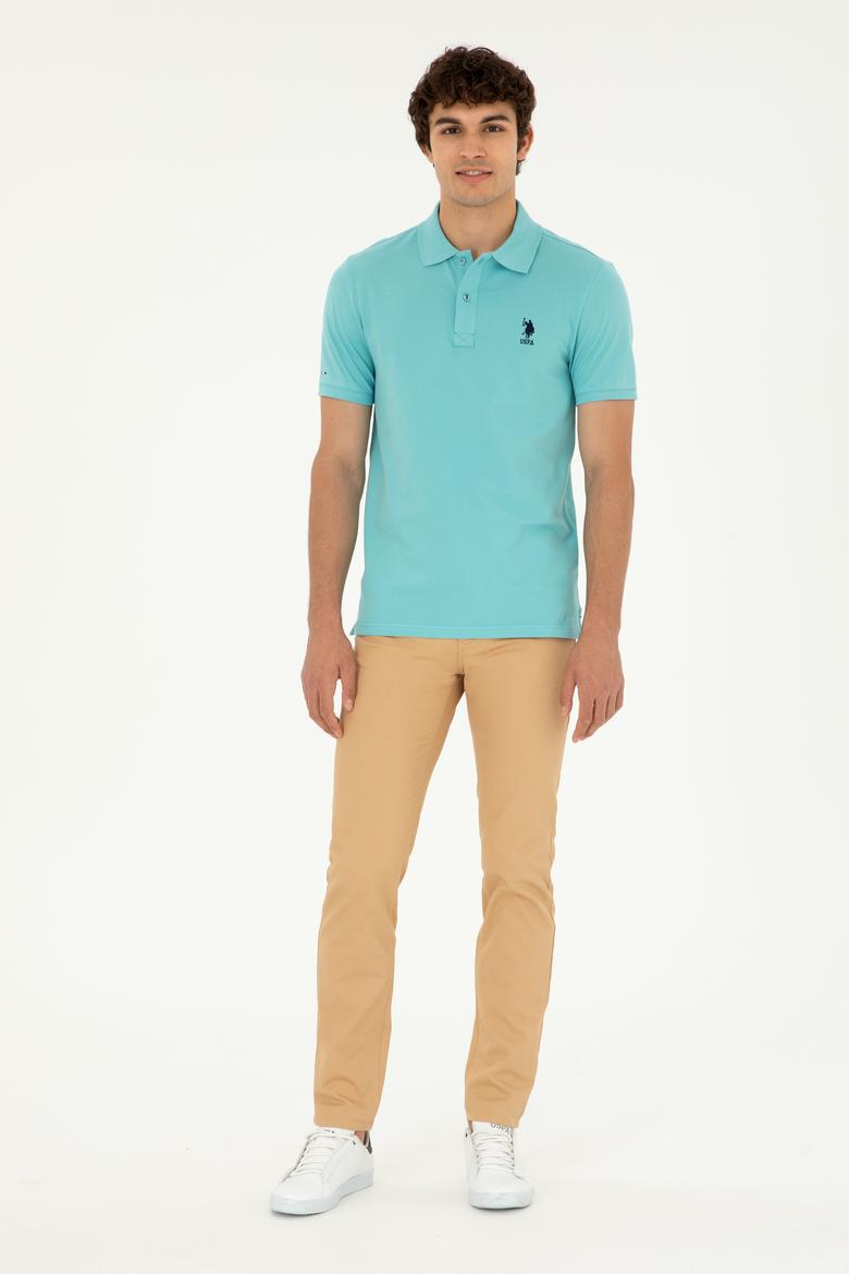 Erkek Camel Kanvas Pantolon