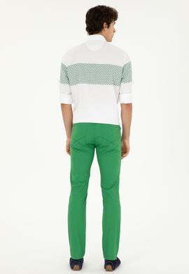 Erkek Yeşil Kanvas / Chino Pantolon - 50286305899