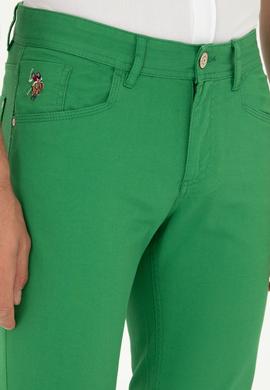 Erkek Yeşil Kanvas / Chino Pantolon - 50286305899