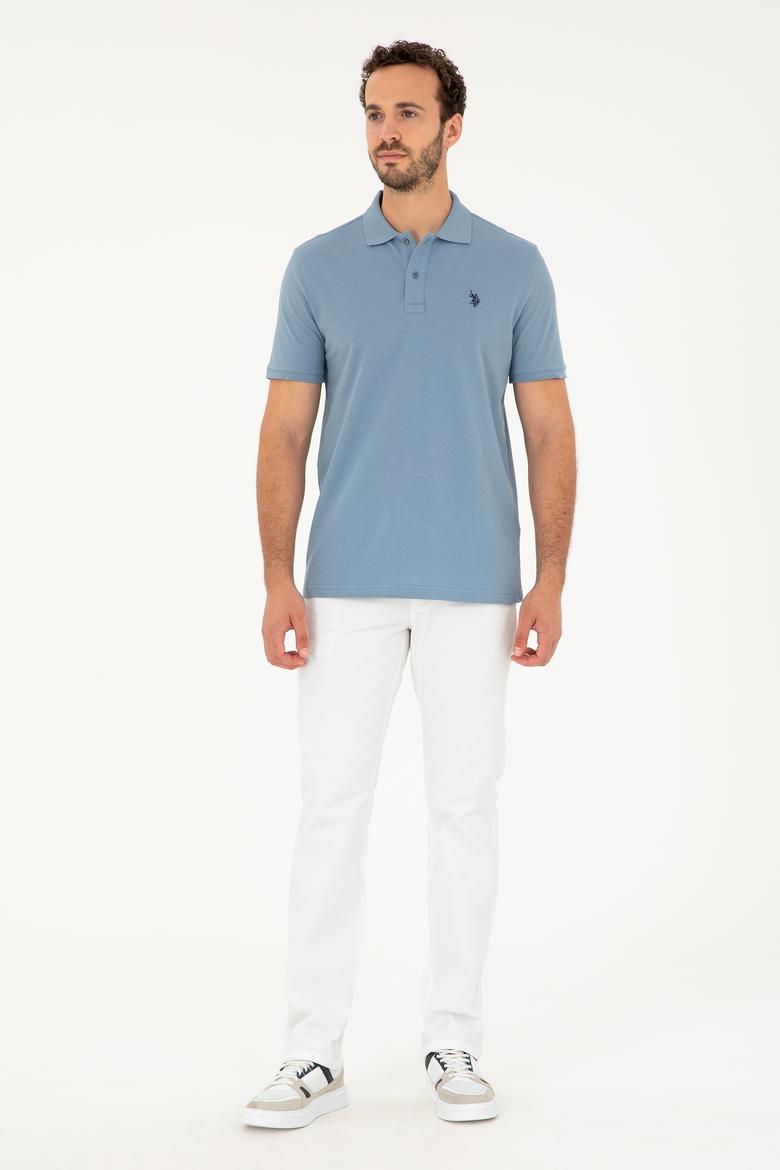 Erkek Regular Fit Beyaz Kanvas / Chino Pantolon - 50286004144