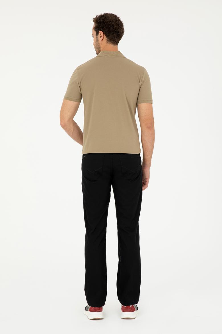 Erkek Siyah Kanvas / Chino Pantolon - 50286005592
