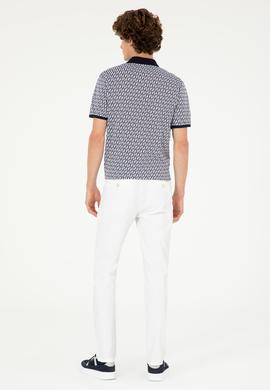 Erkek Beyaz Kanvas / Chino Pantolon - 50286013192