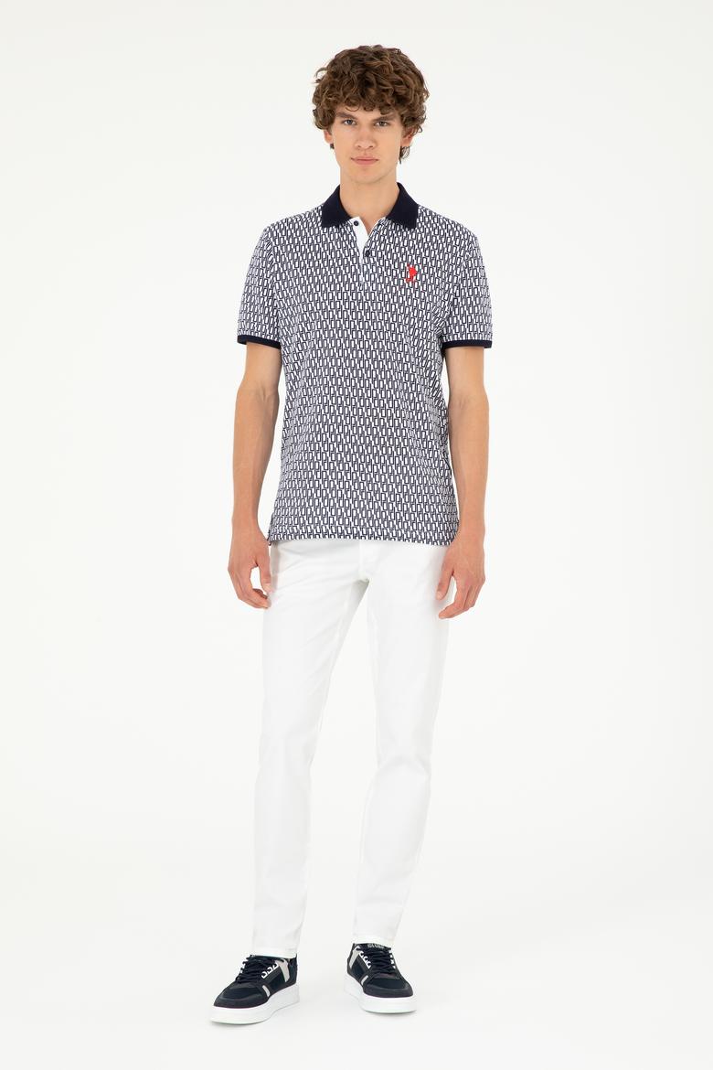 Erkek Beyaz Kanvas / Chino Pantolon