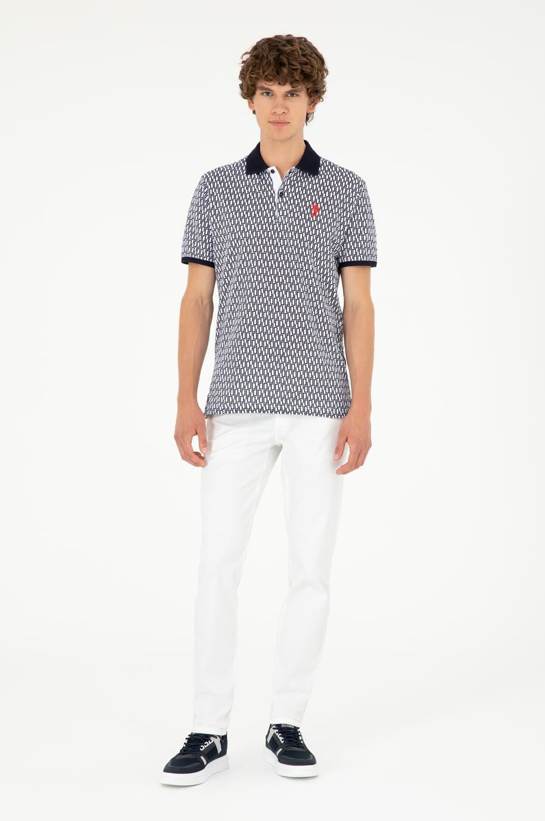 Erkek Beyaz Kanvas / Chino Pantolon