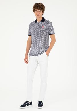 Erkek Beyaz Kanvas / Chino Pantolon - 50286013192