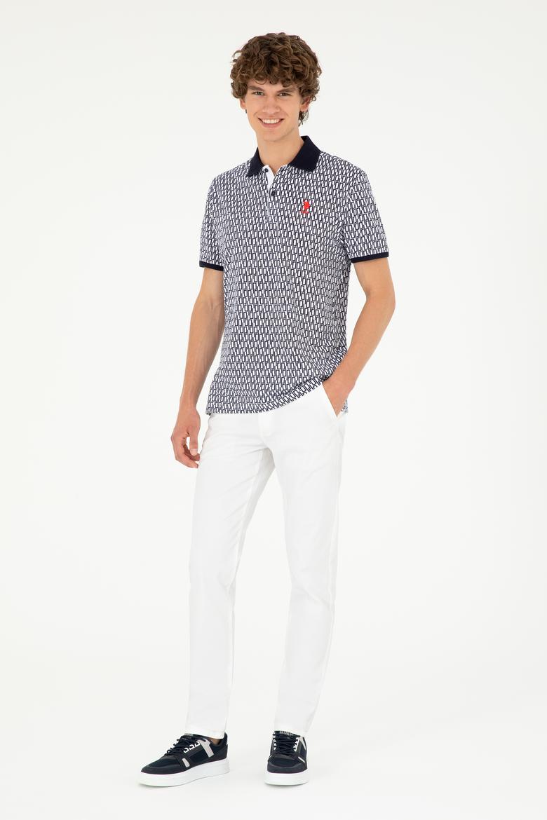 Erkek Beyaz Kanvas / Chino Pantolon - 50286013192