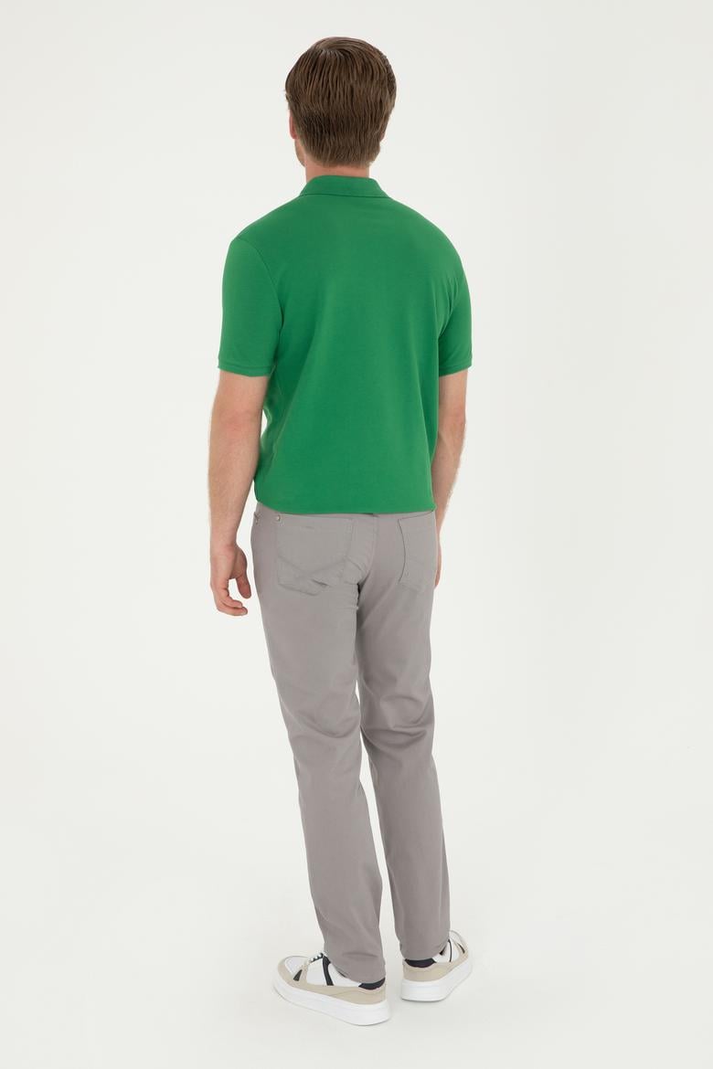 Erkek Koyu Gri Kanvas / Chino Pantolon - 50286005487