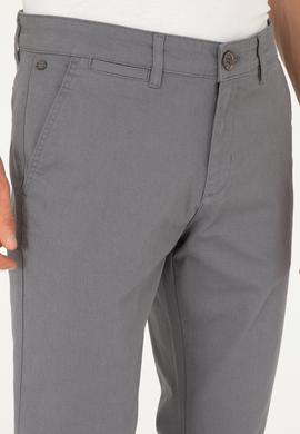 Erkek Gri Kanvas Pantolon - 50291162185