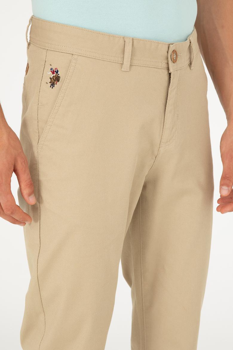 Erkek Açık Haki Kanvas Pantolon - 50286013908